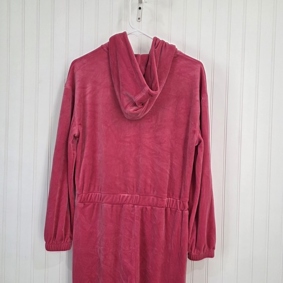 JUICY by Juicy Couture - Pink Velour Jumpsuit - Size M - Picture 4 of 7